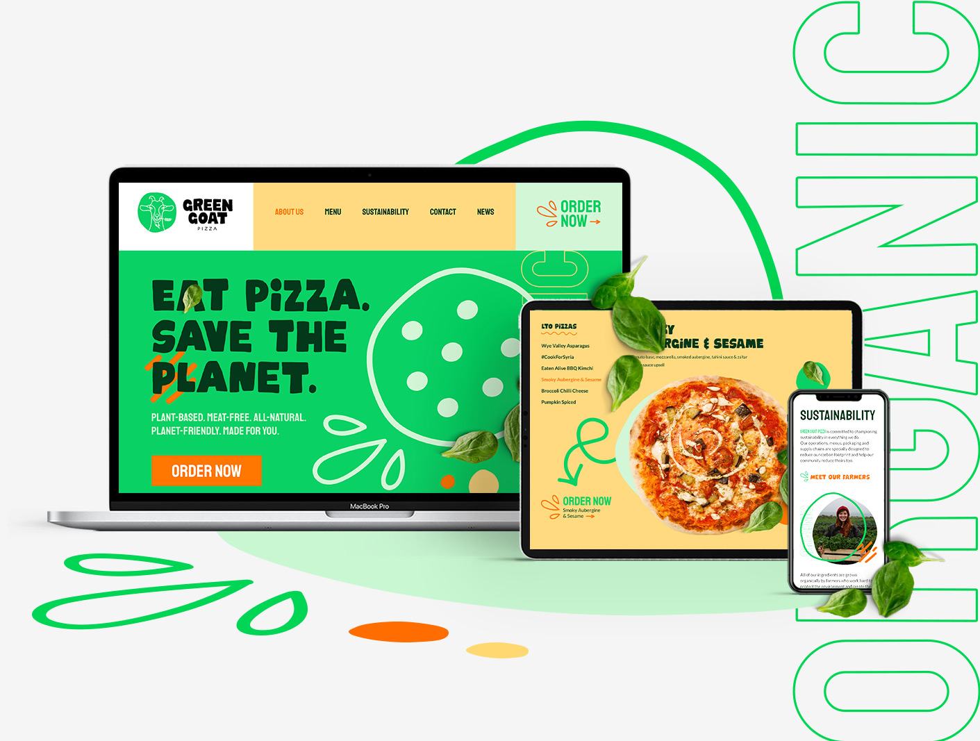 Green Goat Pizza